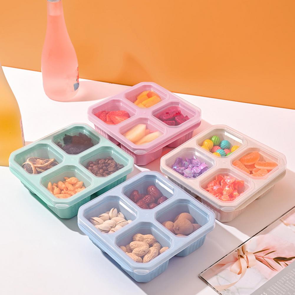 Meal Prep Easy - Caja con Compartimentos para Snacks, Paquete