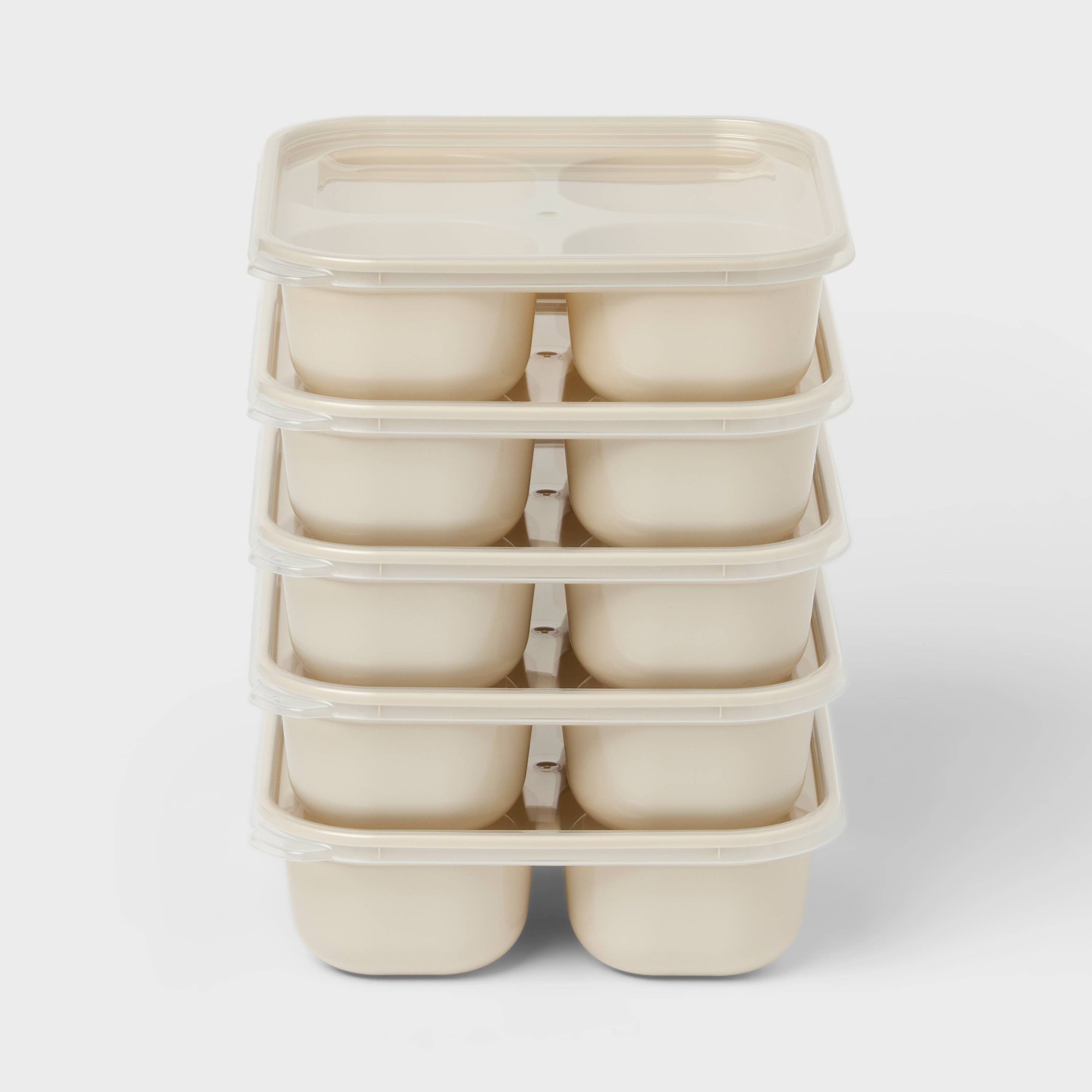 Meal Prep Oatmeal - 10 piezas de recipientes de plástico