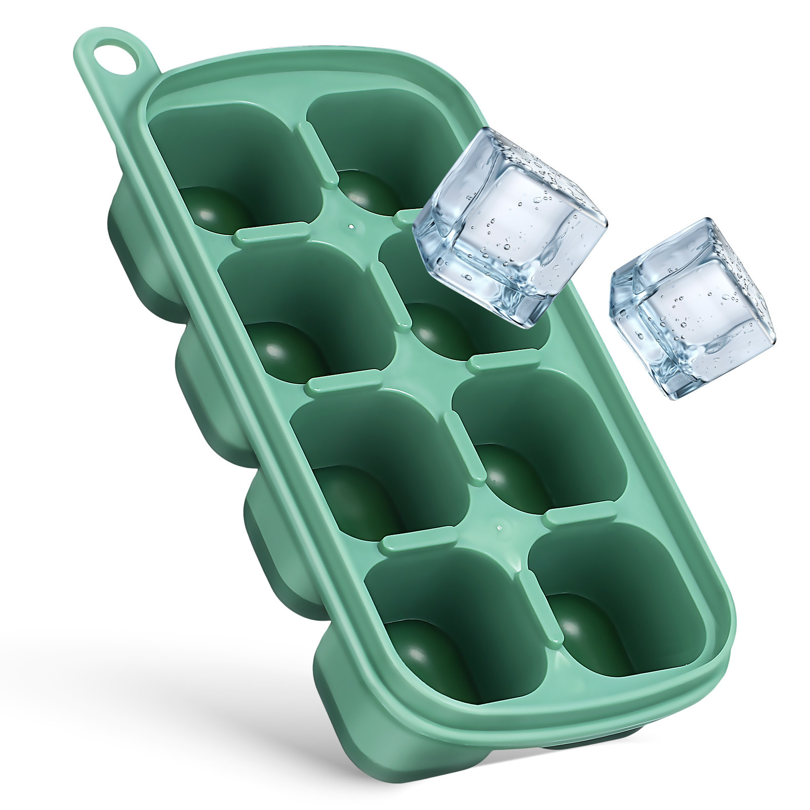 Meal Prep Easy - Bandeja de silicona para cubitos de