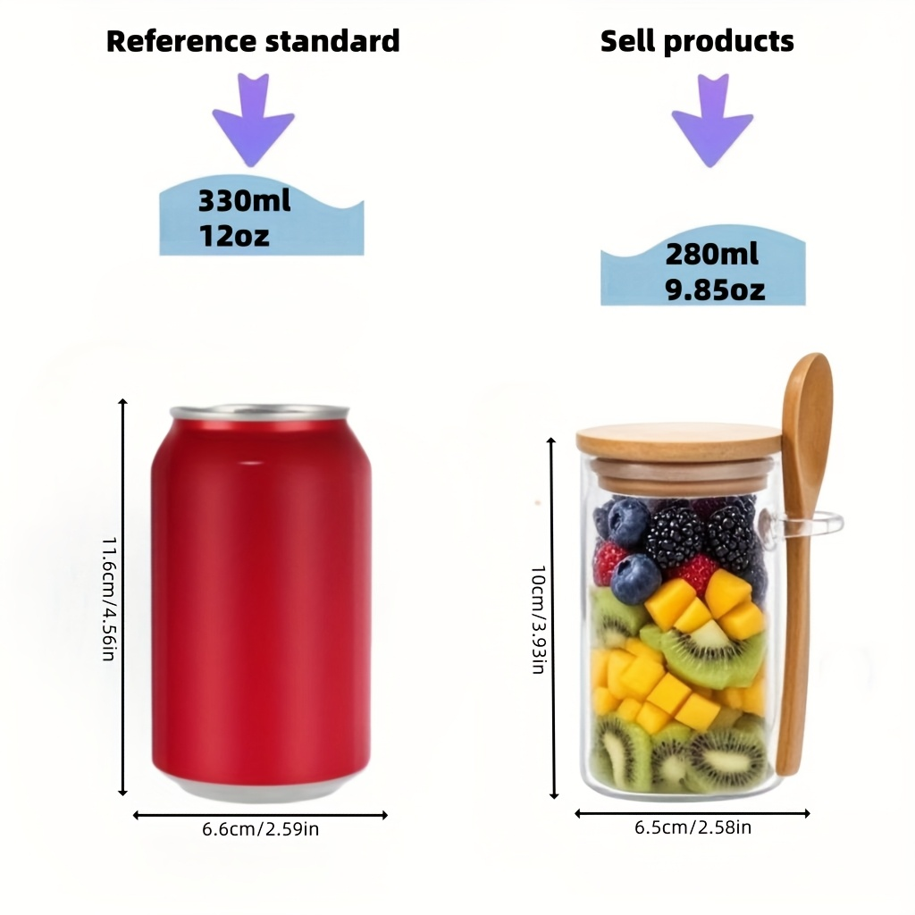 4/8/12 piezas, tazas para desa - Meal Prep Oatmeal reseña y precio