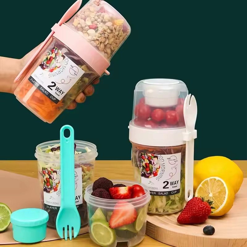 Taza de avena para ensalada, t - Meal Prep Oatmeal reseña y precio