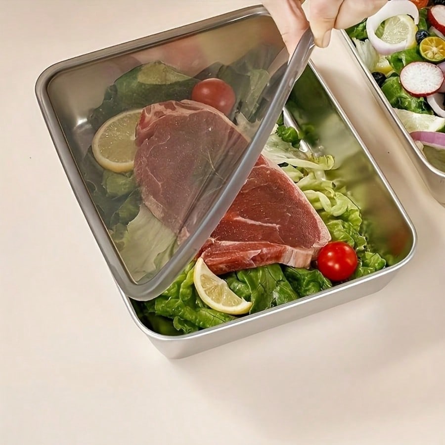 Juego de 6 recipientes (3 caja - Meal Prep Easy reseña y precio