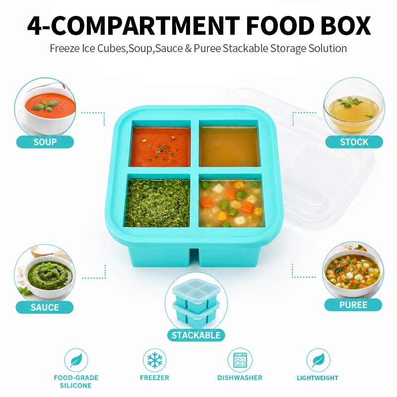 Caja de almacenamiento de alim - Meal Prep Easy reseña y precio