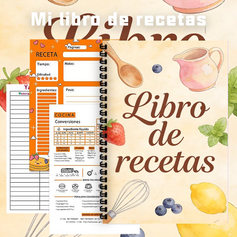 Libro de Recetas en Español en - Meal Prep Healthy Recipes reseña y precio