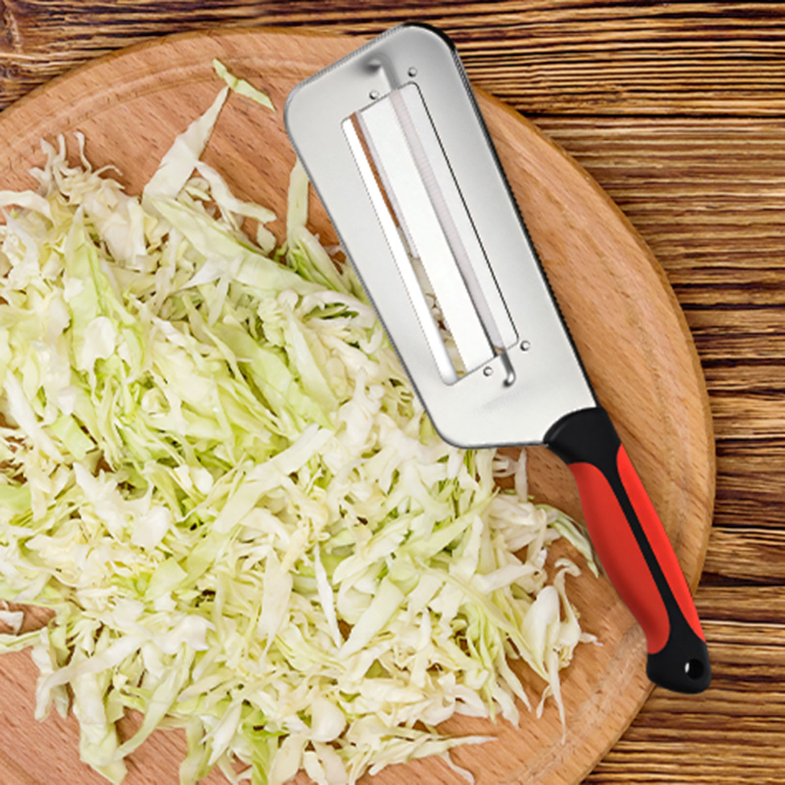 Cuchillo de 2 capas con rebana - Meal Prep Easy reseña y precio