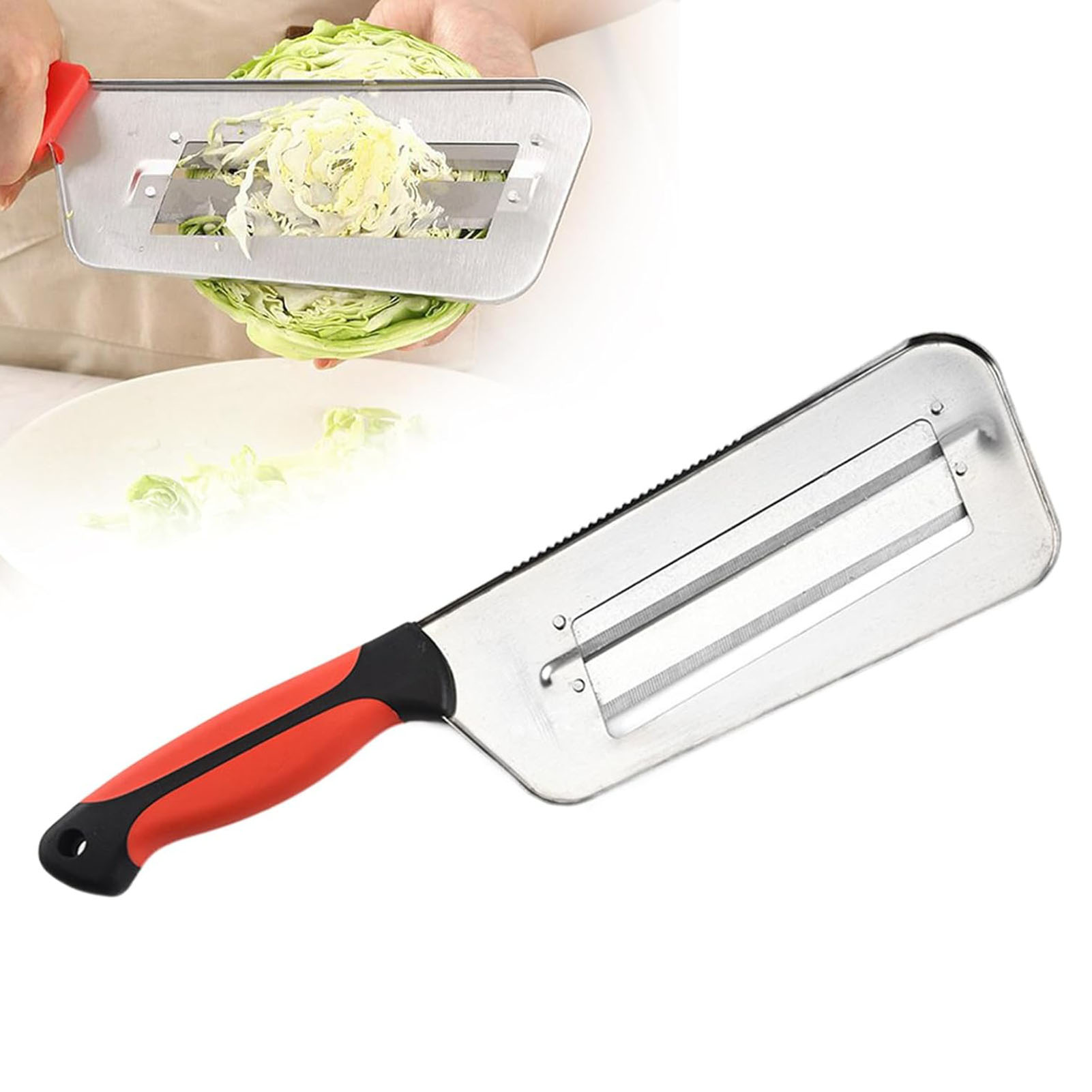 Cuchillo de 2 capas con rebana - Meal Prep Easy reseña y precio