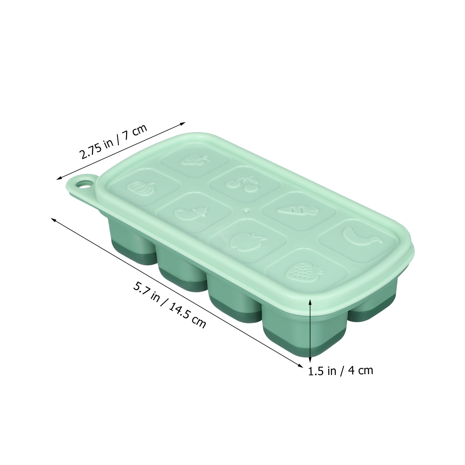 Bandeja de silicona para cubit - Meal Prep Easy reseña y precio